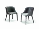 Elegant Arketipo Firenze Goldie Chairs , Contemporary Dining Arm Chair supplier